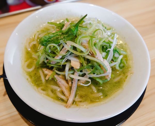 「青鬼ラーメン」@横浜家系ラーメン 有楽家 岐阜茜部店の写真