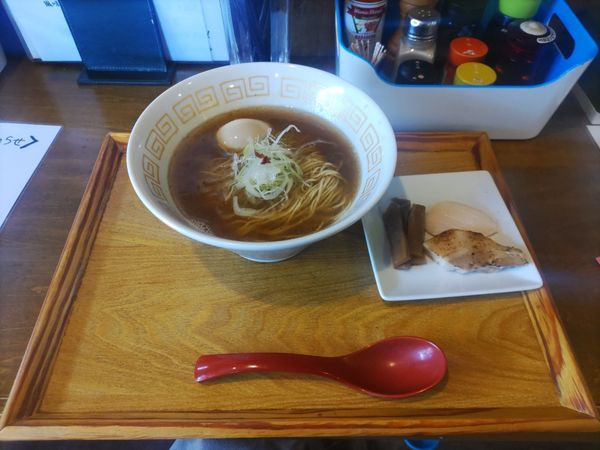 「味玉鶏にぼしソバ」@UMAMI SOUP Noodles 虹ソラの写真