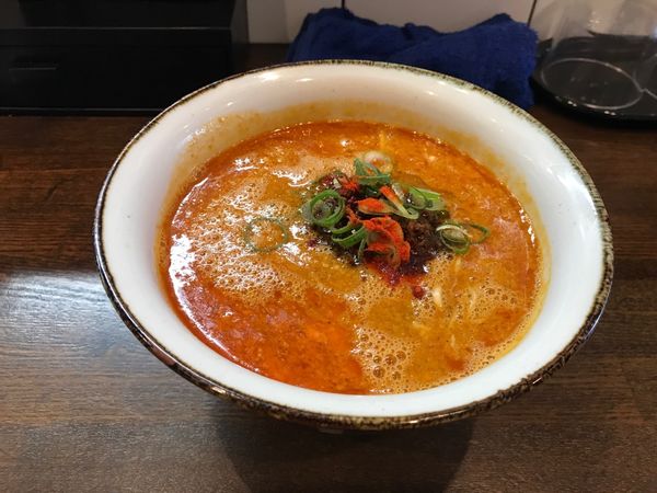 「担々麺＋味付き和え玉」@yagu-noodleの写真