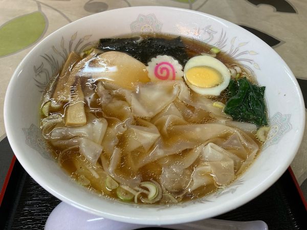 「ワンタンメン」@永盛食堂の写真