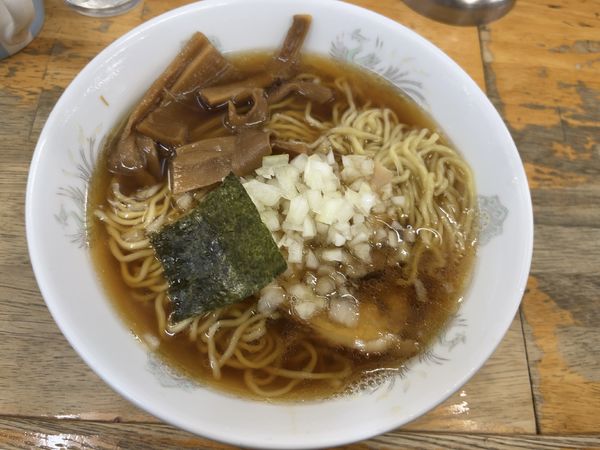 「ラーメン500円（国産そば粉入り中華麺）」@丸幸の写真