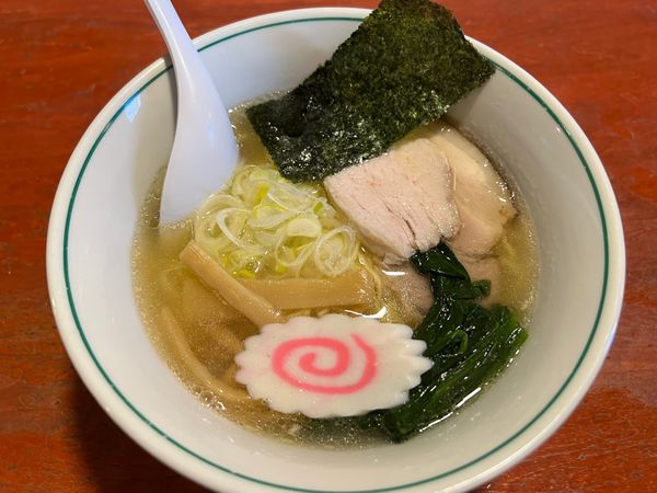 「塩ラーメン(中盛）」@麺屋二八の写真
