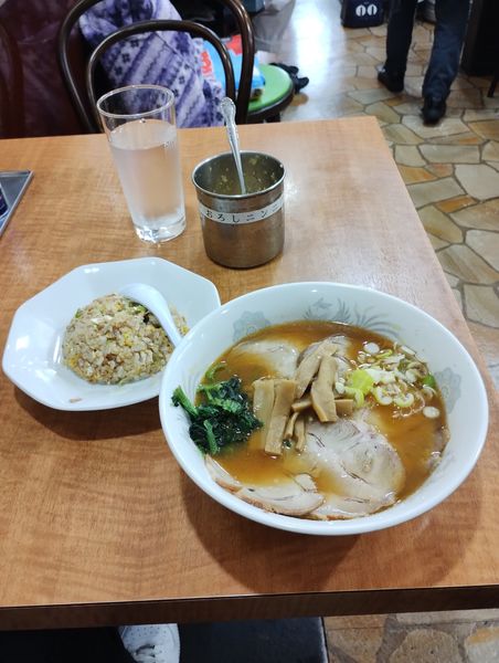 「味噌チャーシュー麺　850円」@中華 みかく亭の写真