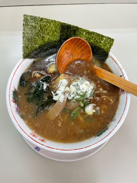 「焦がしらーめん(550円)」@ラーメンショップ 希望ヶ丘店の写真