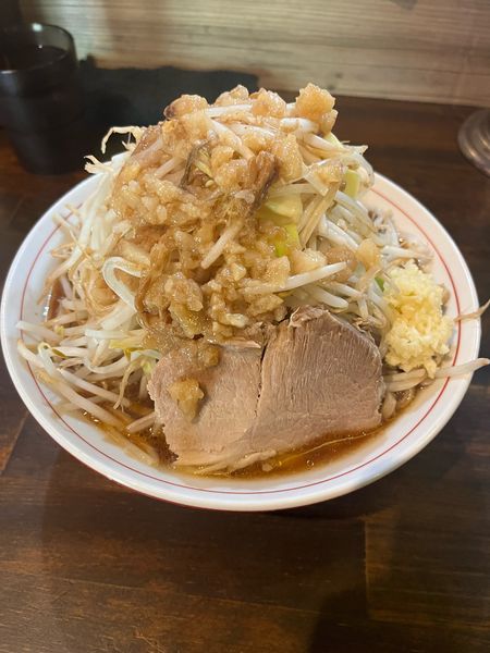 「中ラーメン300g(900円)」@熊谷肉飯店の写真