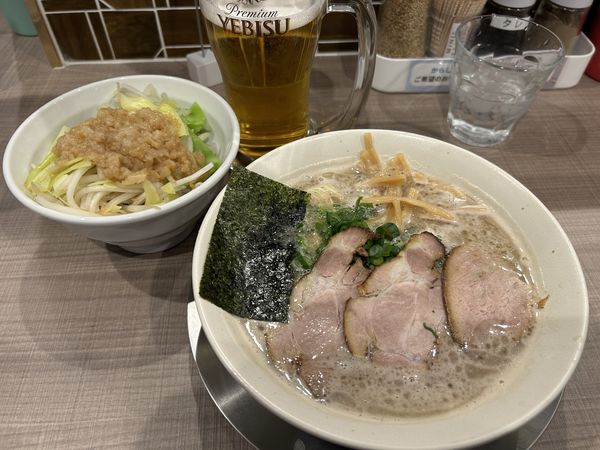 「エキトン850円+ジロベジ150円+生ビール600円」@エキトンの店 井の庄の写真