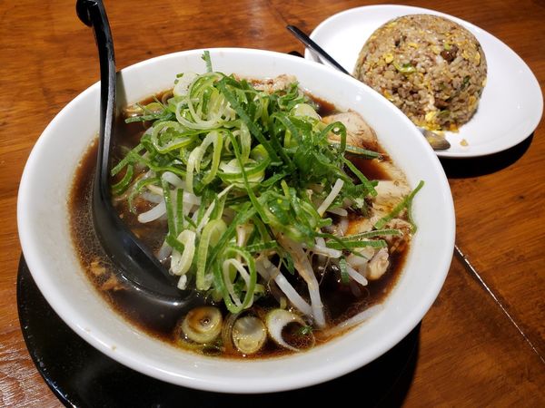 「中華そば 並　焼飯 並」@中華そば 春夏◯冬の写真