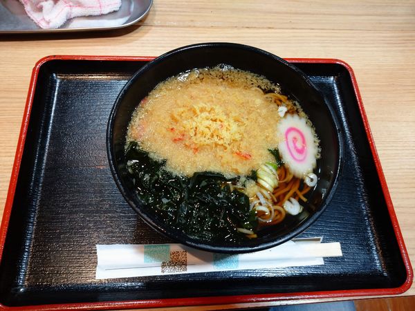 「たぬきそば（550円）」@麺丼屋の写真
