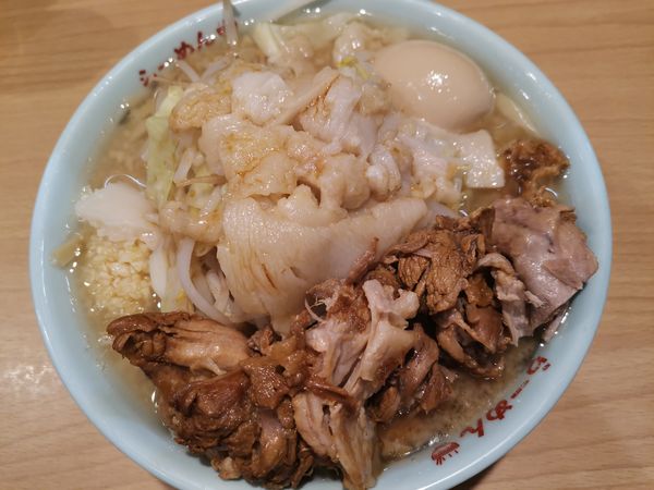 「小豚らーめん」@豚と脂。の写真