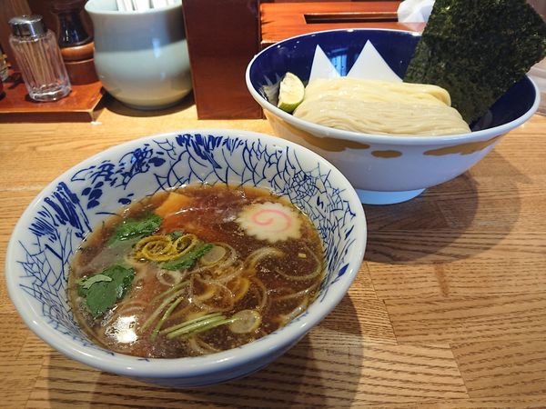 「清湯つけそば」@つけそば 神田勝本の写真