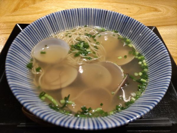 「はまぐりラーメン+大盛無料」@伊勢桑名 はまぐり屋 貝縁の写真