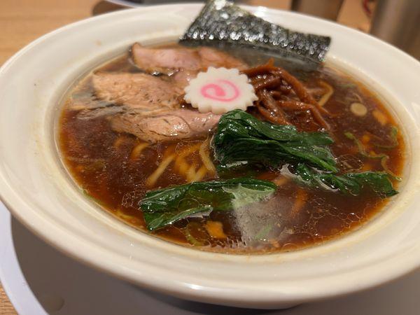 「醤油ラーメン」@長岡食堂 東京ラーメン横丁店の写真