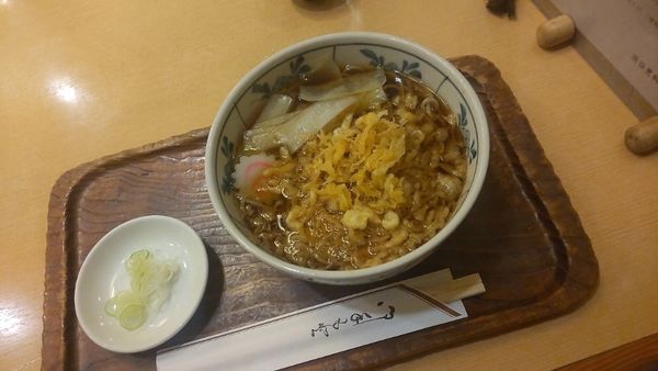 「たぬきそばたぬきそば」@渋谷更科の写真