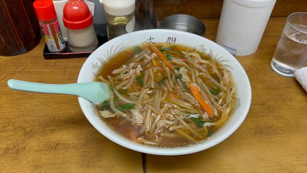 「もやしそば」@中華料理 大明飯店の写真