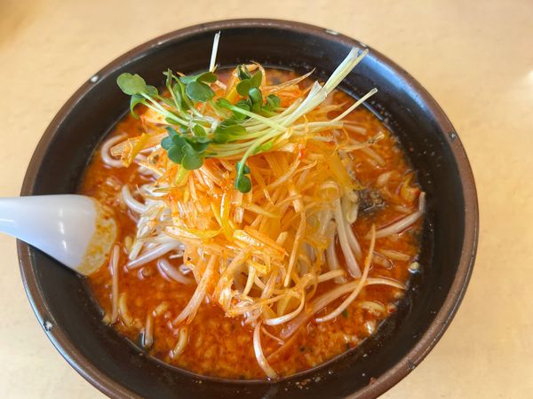 「大辛ラーメン」@くるまやラーメン 箕輪店の写真