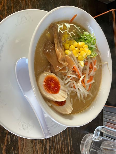 「佐渡マルダイ味噌ラーメン700円」@ラーメン屋SUNの写真