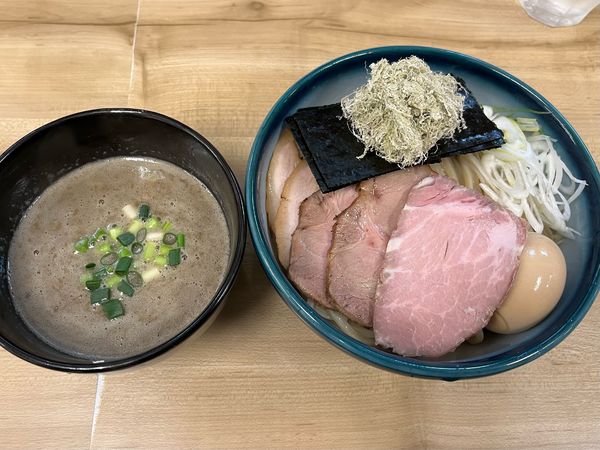 「特製豚骨地鶏魚介つけ麺」@麺処 有彩の写真