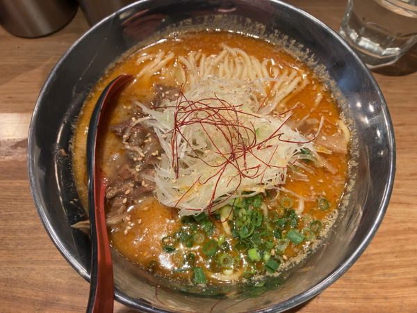 「プラチナ双麺（胡麻味噌坦々麺）」@双麺 浅草橋店の写真