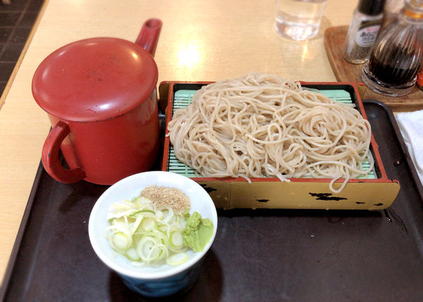 「もりそば(450円)」@京島やぶ成の写真