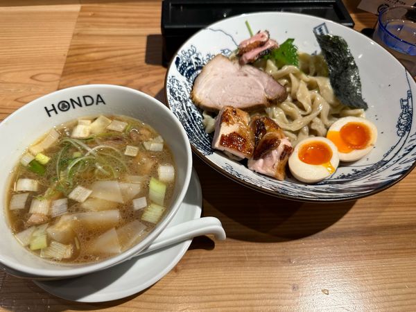 「つけ麺特上」@本田麺業 神田西口駅前店の写真