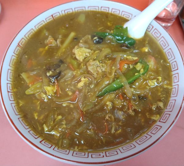 「カレーソバ」@中華料理 香蘭の写真