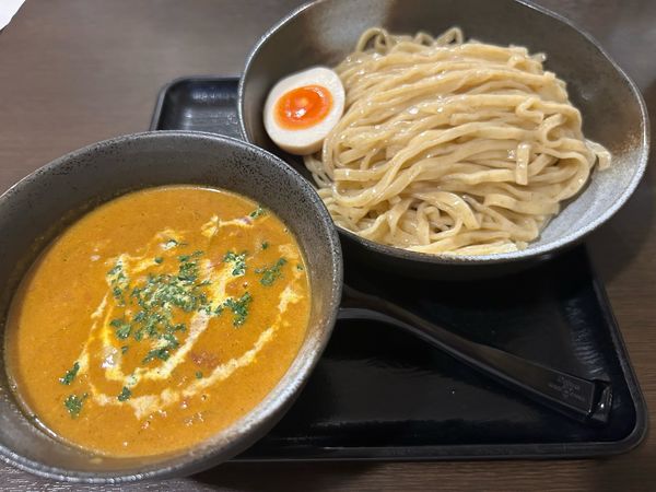 「【期間限定】カレーつけ麺（バターチキン）900円」@麺屋 ゆうきの写真