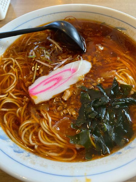 「坦々麺➕麺固め」@肉屋の食堂 みおやの写真