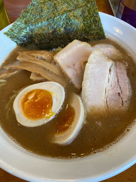 「特鰹豚麺➕麺固め」@ラーメン サンガの写真