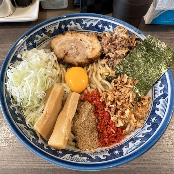 「まぜそば　特盛　¥1,050」@狼煙 〜NOROSHI〜の写真