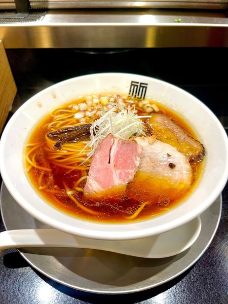 「【限定】光の醤油ラーメン」@竹末東京プレミアムの写真