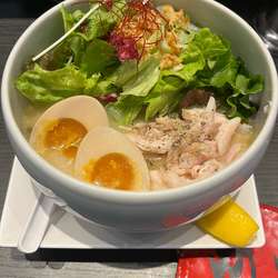 味玉鶏白湯塩そば