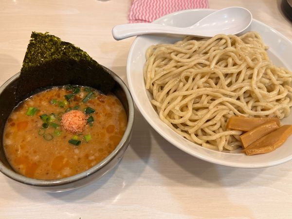 「海老つけ麺(大盛)」@EBIKURA 渋谷店の写真