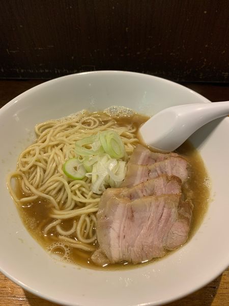 「肉そば　小（焼豚4枚）」@自家製麺 伊藤の写真