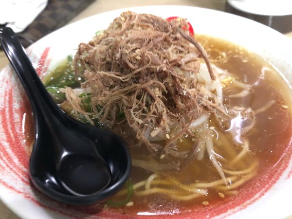 「ラーメン白」@牛骨スープのお店 極屋の写真