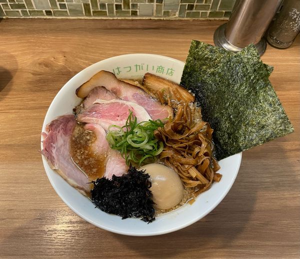 「【限定】背脂煮干し」@はつがい商店の写真