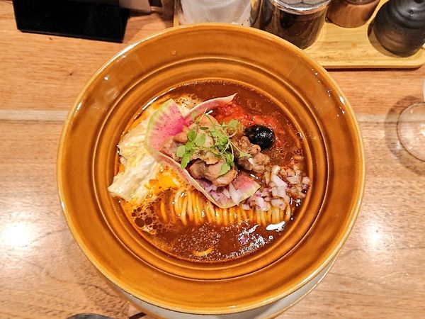 「リードヴォーのフレンチならーめん」@海老丸らーめんの写真