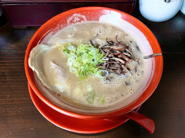 「博多純とんこつラーメン」@博多 弁天堂 総本店の写真