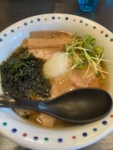 「あっさり焼豚らー麺（1000円）」@麺や うしおの写真