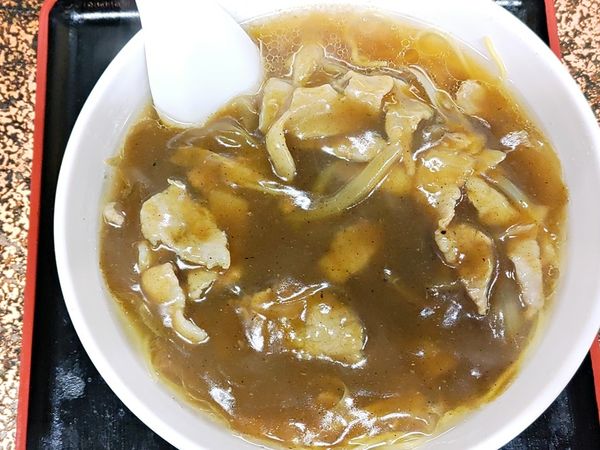 「カレーラーメン」@味覚飯店の写真