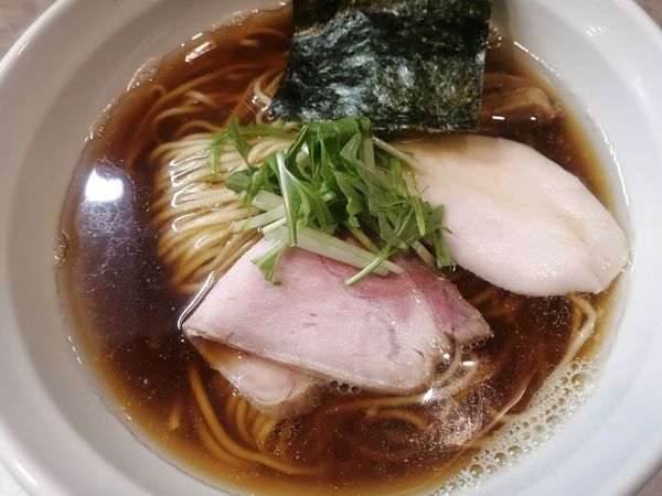 「醤油らーめん¥900」@麺響万蕾の写真