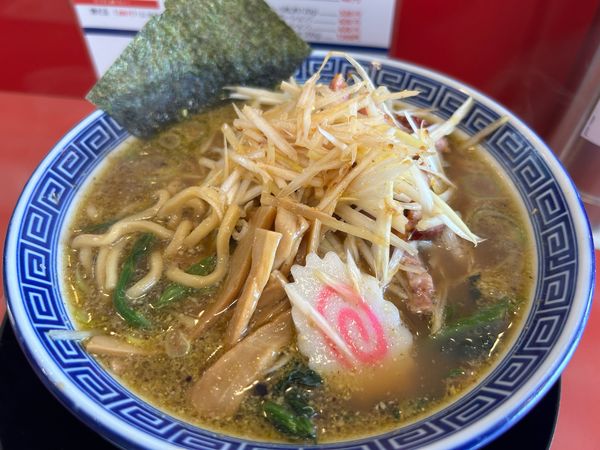 「ネギラーメン1050円」@らーめんいっとく 竜ヶ崎店の写真