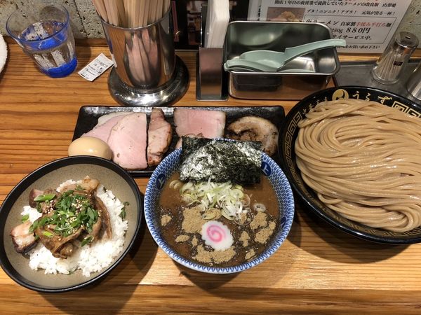 「つけ麺　大盛り」@中華蕎麦うゑずの写真