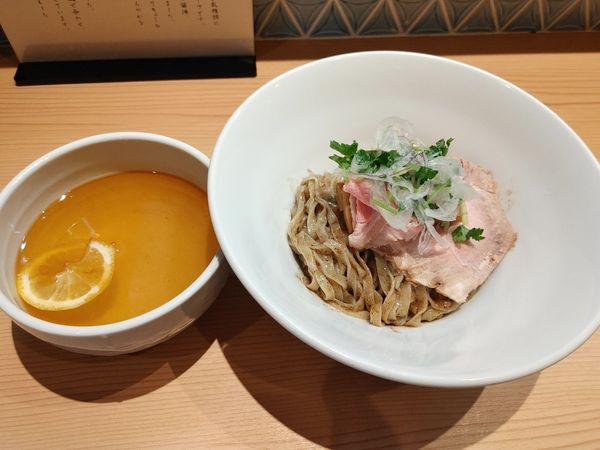 「塩つけめん900円」@セキレイ 〜NIBOSHI no D5〜の写真