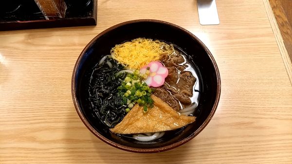「五目うどん」@手打ちうどん 更科の写真