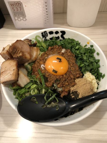 「台湾まぜそば」@麺屋こころ 大岡山本店の写真