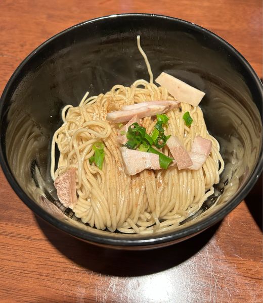 「白醤油ラーメン＋和え玉（醤油味）」@ラーメン ニュー松戸の写真