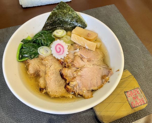 「塩チャーシュー麺」@手打ち 蓮の写真