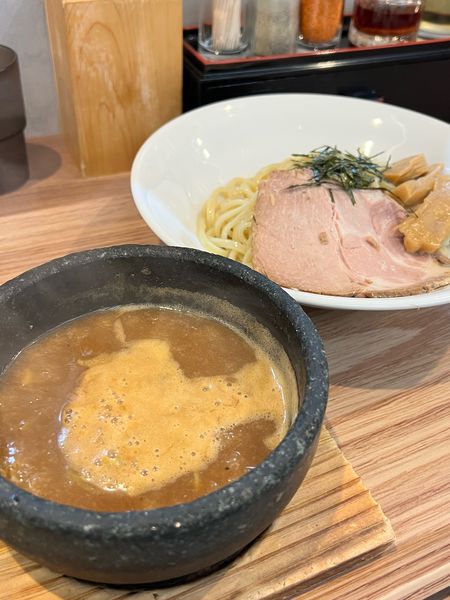 「濃厚海老つけ麺」@濃厚海老つけ麺 和久楽の写真