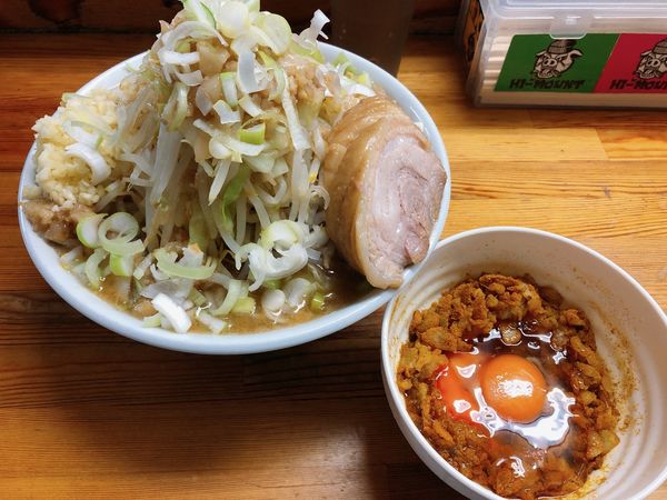 「ラーメン並（900円）、コッコマンイエロー（150円）」@ハイマウントの写真