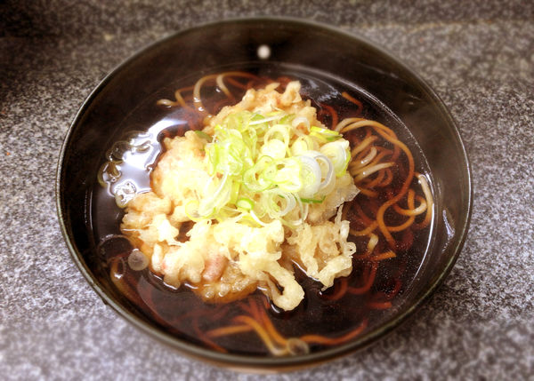 「天ぷらそば(380円)」@ひさごの写真